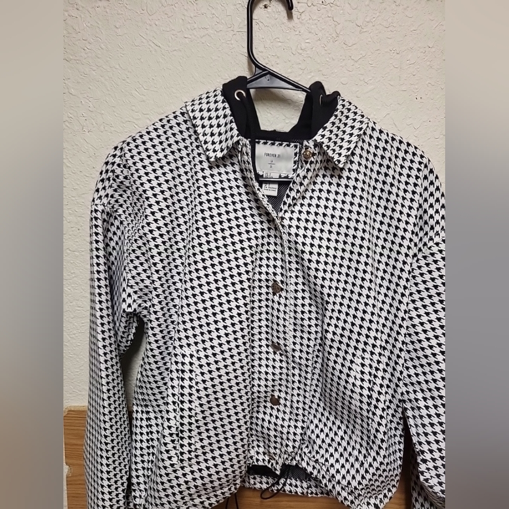Forever 21 Hoodie Jacket Women Size Small - Picture 4 of 9